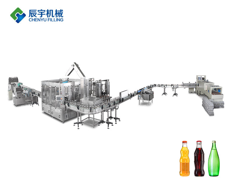 DCGF16-16-5 玻璃瓶碳酸饮料生产线