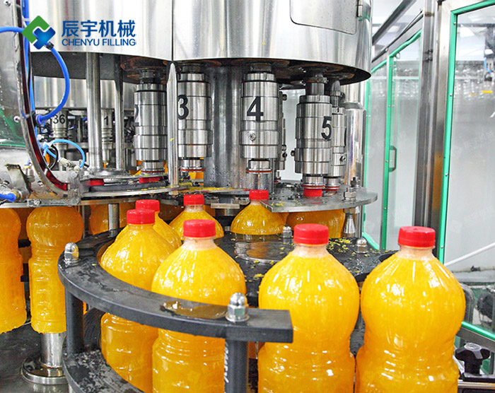 果汁饮料灌装生产流程